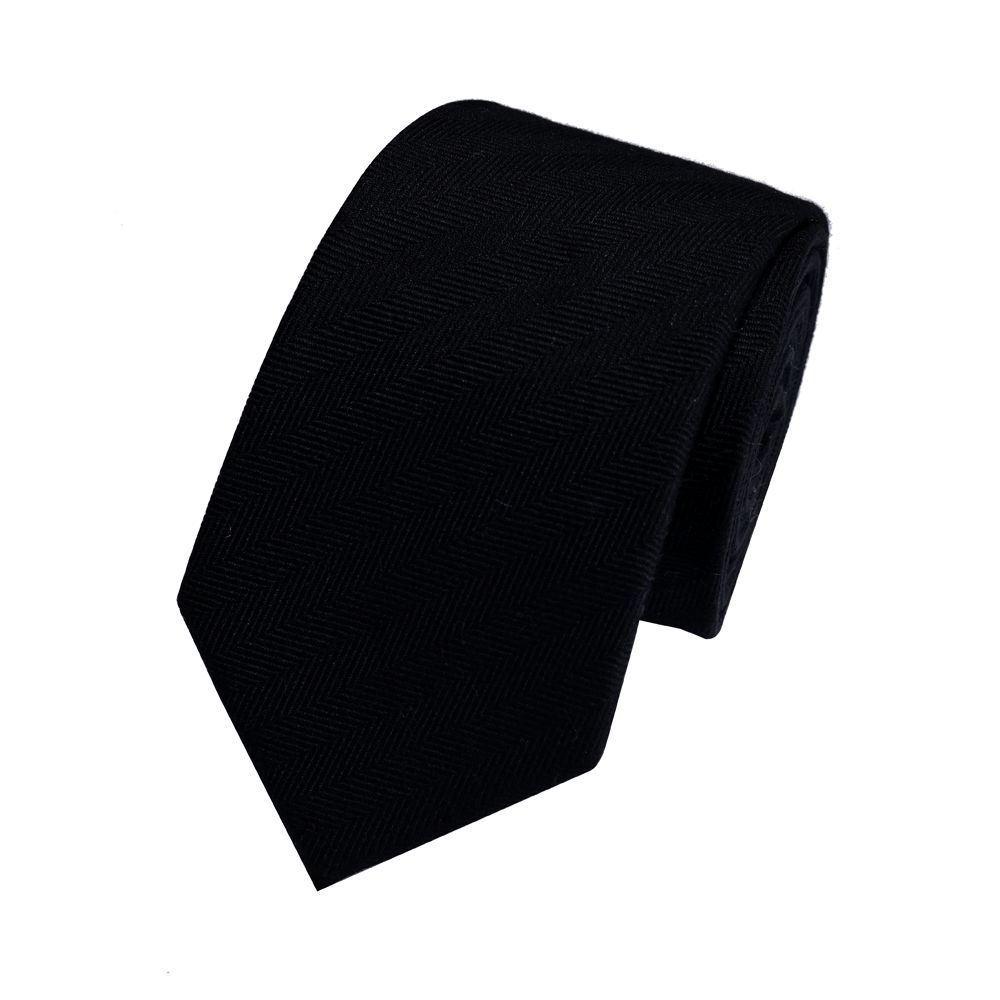 6.-Bawełniany-czarny-krawat-(1)