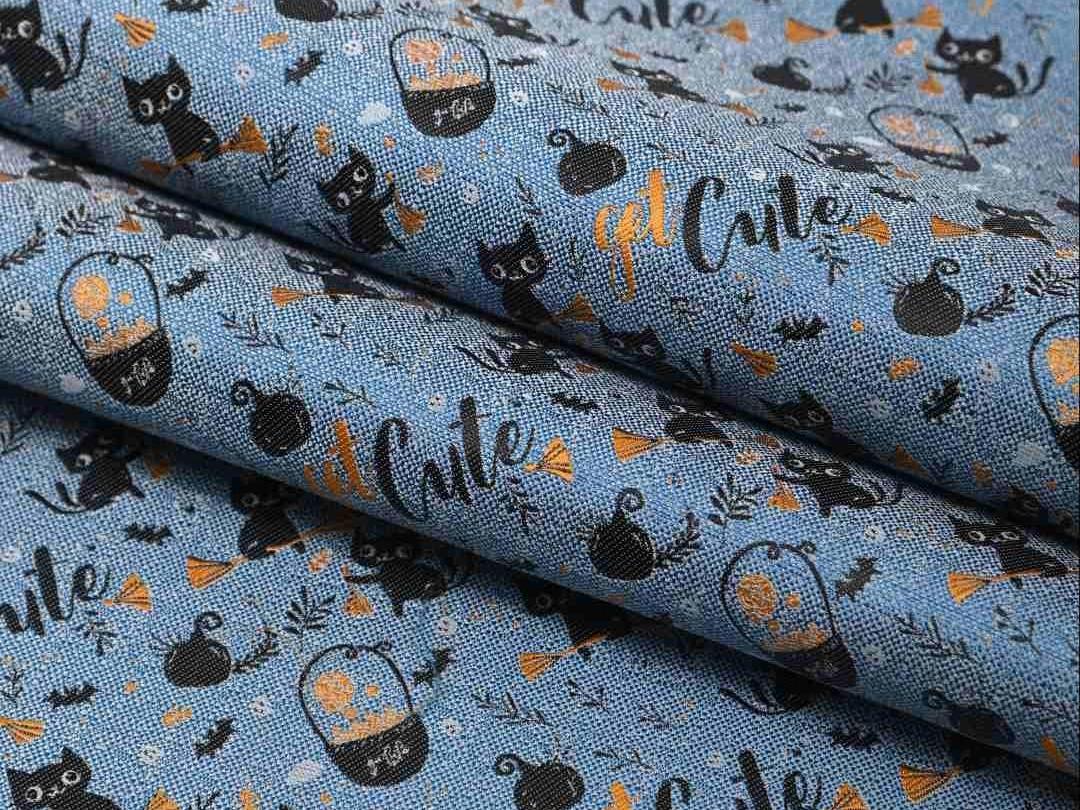 2. Custom Halloween Polyester Tie Fabric(1)(1)