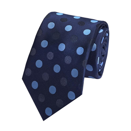 4.4-Men-Red-Polka-Dot-Polyester--Tie