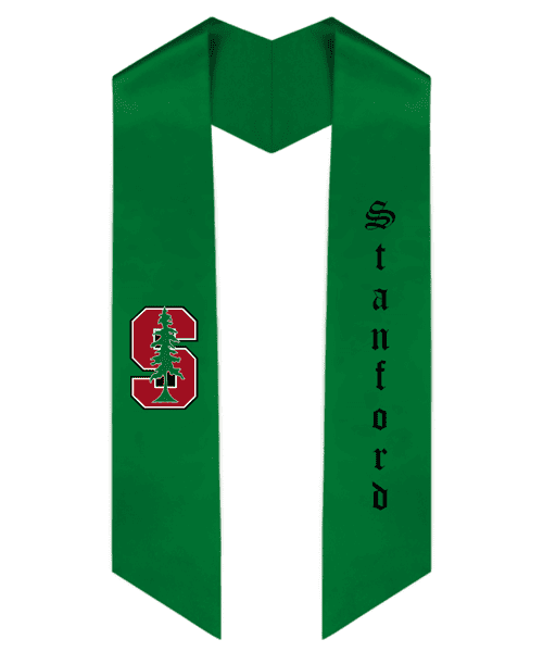 custom grad stole